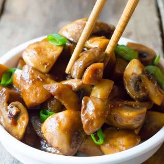 Stir Fried Asian Mushrooms Recipe