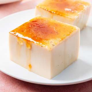 Vanilla Tofu Brûlée (No Blending!)