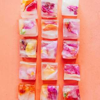 How To Make Flower Ice Cubes