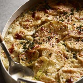 Cheesy Potato Gratin