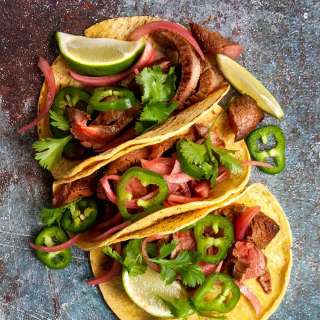 Grilled Skirt Steak Tacos