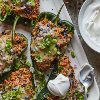 Poblano Stuffed Peppers