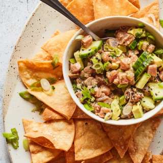 Cucumber Avocado Ahi Ceviche