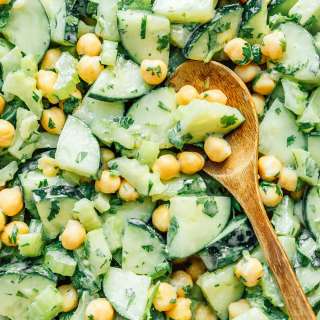 Rudy's Sunshine Salad (Israeli-Inspired Tahini Salad)