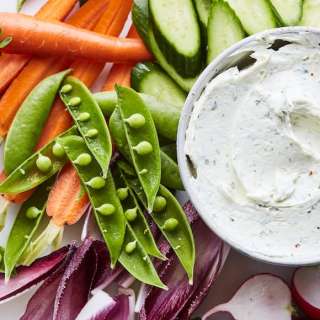 Basil Whipped Goat Cheese