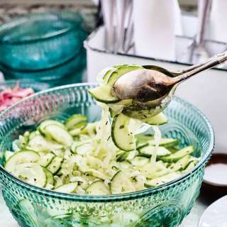 Cucumber and Onion Salad
