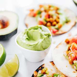 5-Minute Avocado Crema (Extra Easy!)