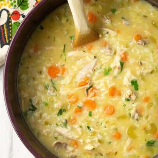 Creamy Chicken and Rice Soup Recipe