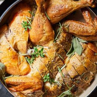 Zuni Roasted Whole Chicken with Chimichurri