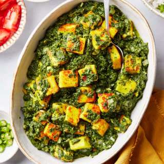 Creamy Saag With Paneer Recipe