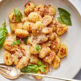 Crispy Cheesy Gnocchi