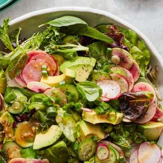 Ginger Soy Herb Salad