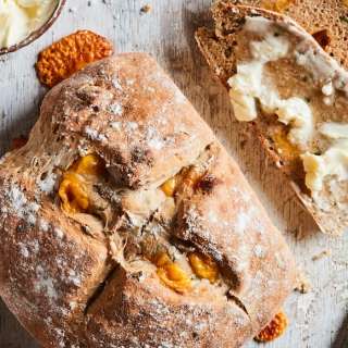 Cheddar and Chive Savory Irish Soda Bread