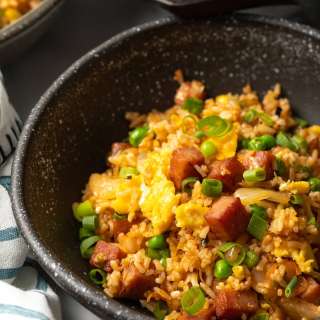 Spam Fried Rice Recipe with Kimchi