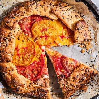 Heirloom Tomato Galette