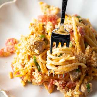 Cheesy Chicken Spaghetti Recipe with Rotel