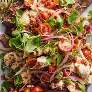 Steak Caprese Salad
