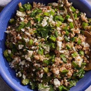 Spring Pea Farro Salad