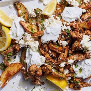 Chicken Gyro Fries