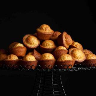 Portuguese Mini Lemon-Orange Cakes ~ Queques