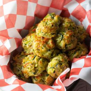 Healthy Baked Zucchini Tots