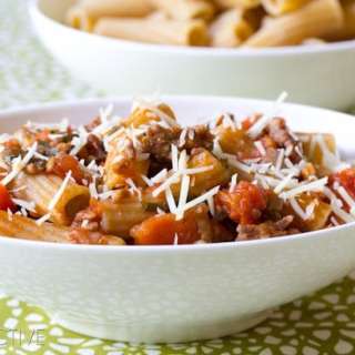 Homemade Pasta Sauce - Ragu Recipe with Tomato and Sausage