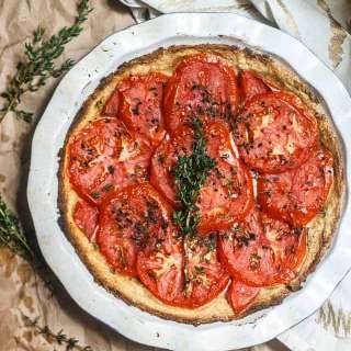Summer's last tomato tart