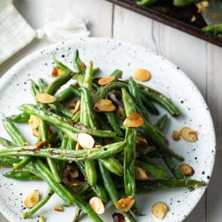 Baked Green Beans Almondine Recipe