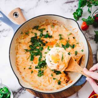 Cheese Shakshuka that tastes just like pizza