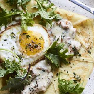 Chanterelle Crepes
