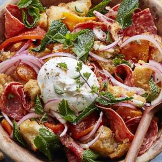 Roasted Pepper Panzanella