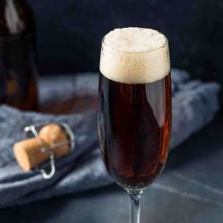 Black Velvet Cocktail