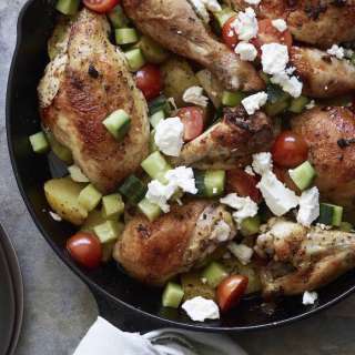 Greek Chicken and Potatoes