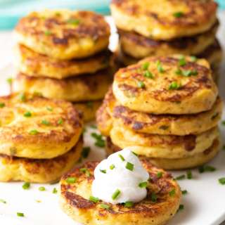 Golden Pan-Fried Potato Cakes