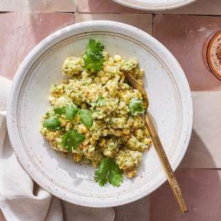 Havarti Quinoa Salad with Cilantro Vinaigrette