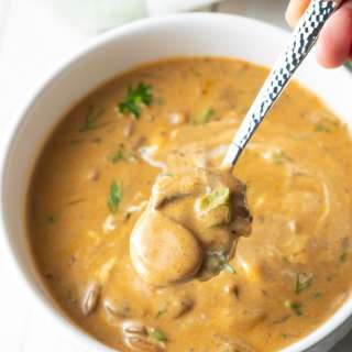 Hungarian Mushroom Soup (Vegan or Gluten Free!)