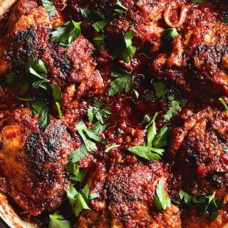 Artichoke Pepper Braised Chicken