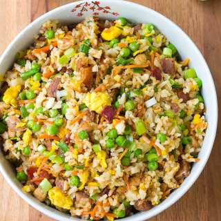 Triple Pork Fried Rice Recipe