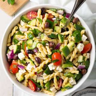 Greek Pasta Salad Recipe