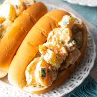 Shrimp Roll (Shrimp Salad Recipe for Sandwiches)