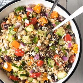 Chunky Mediterranean Salad Recipe