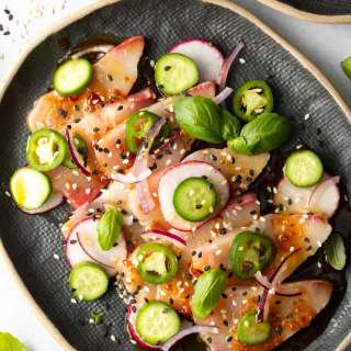 Hamachi Crudo (Tuna Crudo) Recipe