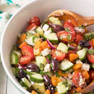 Horiatiki (Greek Village Salad)