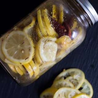 Spiced preserved lemons