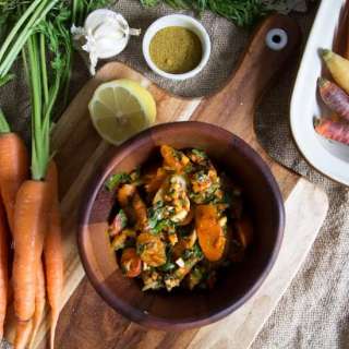 Spicy Moroccan carrot salad