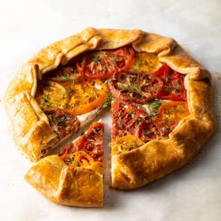 Tomato Galette (Savory Italian Pie)