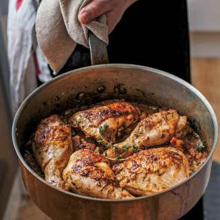 Chicken with Mustard | Poulet à la Moutarde
