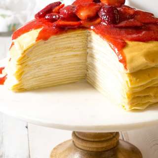 Lemon Ricotta Cake (Crepe Cake Recipe)