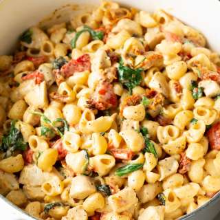 Creamy Tuscan Chicken Pasta Recipe