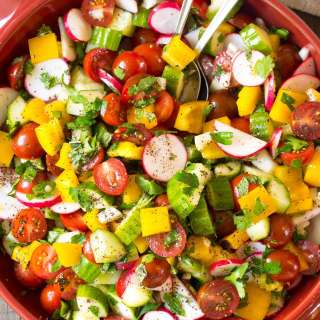 Israeli Salad (Chopped Salad Recipe)